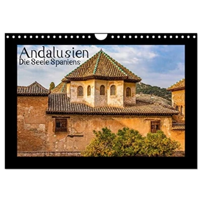 Abbildung von Andalusien Die Seele Spaniens (Wandkalender 2025 DIN A4 quer), CALVENDO Monatskalender