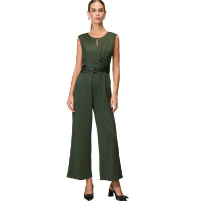 Abbildung von zero MIT Raffung Jumpsuit, Damen, Größe: 44, Spruce forest