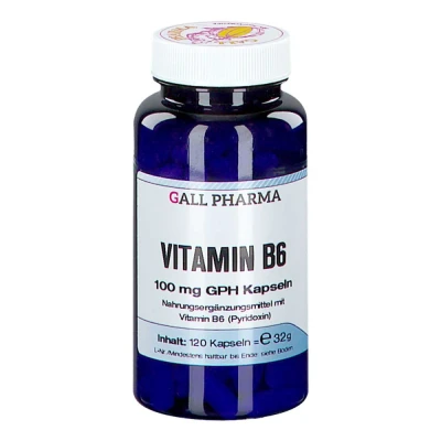 Abbildung von Vitamin B6 100 mg Gph Kapseln