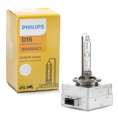 Abbildung von PHILIPS 85415VIC1 Glühlampe, Fernscheinwerfer D1S 85V 35W 4300K Xenon BMW: 1 Schrägheck, 3 Touring, X3, VOLKSWAGEN: Scirocco III kfzteile, kfzteile24,