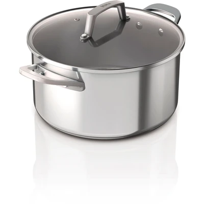 Abbildung von NINJA Kochtopf &quot;Ninja Suppentopf aus Edelstahl C602DE&quot;, Edelstahl, (1 tlg.), mit Aluminiumbeschichtung für gleichmäßiges Erhitzen