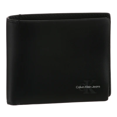 Abbildung von Calvin Klein Jeans Monogram SOFT Bifold COIN Unisex Geldbörse, Größe: One Size, Black