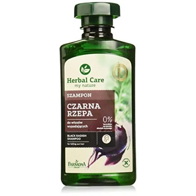 Abbildung von Farmona, Kräuter Pflege schwarz Rettich Haar Shampoo 330 ml, clear, Kokosnuss