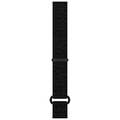 Abbildung von Polar Nylon Armband mit Klettverschluss 20mm Schwarz M/L