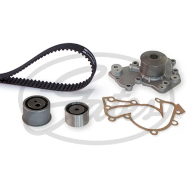 Abbildung von GATES KP15555XS Wasserpumpe + Zahnriemensatz mit HYUNDAI: Santa Fe I, Tucson, Trajet, KIA: Sportage II