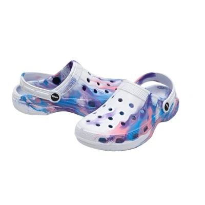 Abbildung von 2SHOE Clogs und Mules für Kinder, Mädchen, Unisex, Kinder Sandalen, rutschfest, Klassische Clogs, violett, 31/32 EU