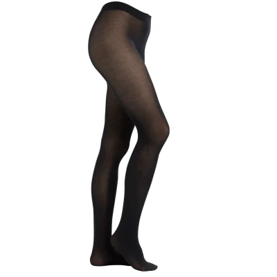 Abbildung von Falke Cotton Touch Cottonmix Strumpfhose, Damen, Größe: Large, Black