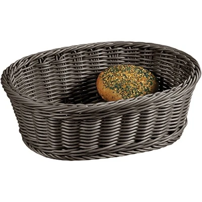 Abbildung von KESPER® Brotkorb Brot &amp; Obstkorb, oval, grau 19826, (1 tlg)