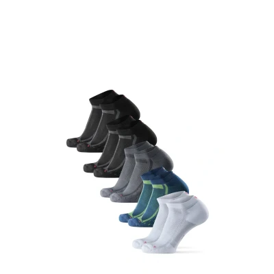 Abbildung von Danish Endurance LONG Distance Running Lowcut 5 PACK Füßlinge, Größe: 39 42, Multicolor