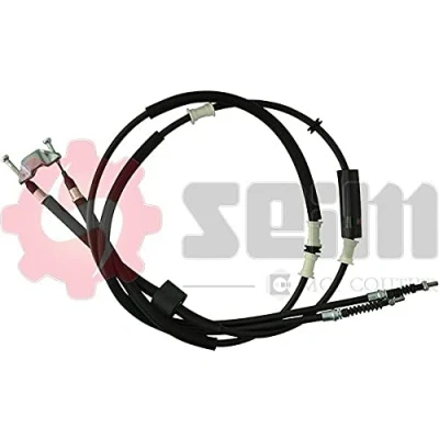 Abbildung von SEIM 554386 Handbremsseil hinten 1610/1438x2 OPEL: Meriva A