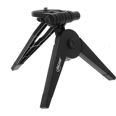 Abbildung von InLine 48008 Mini Stativ 85mm, faltbar, schwarz