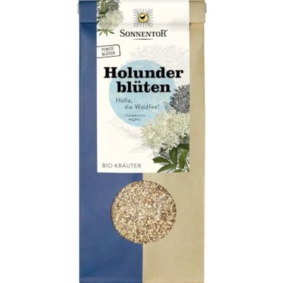 Abbildung von Holunderblüten lose