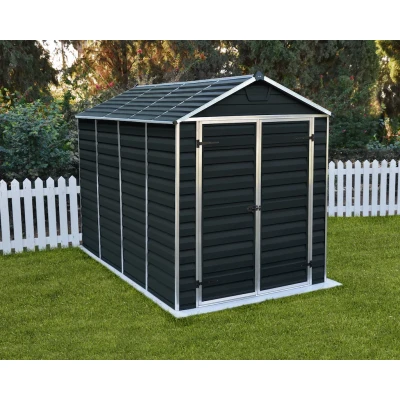Abbildung von Gerätehaus Skylight 303,6x185,4cm M.Grey