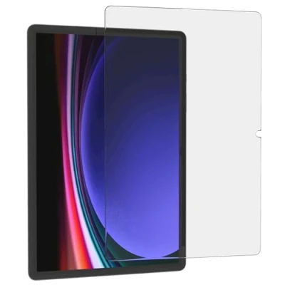 Abbildung von EAZY CASE Displayschutzfolie kompatibel mit Samsung Galaxy Tab S9 Displayschutz Glas 11 Zoll Glasfolie 9H Härte 0,3mm dünne Tabletschutzfolie Tablet Schutzglas Folie Transparent Ultra Klar