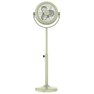 Abbildung von Cecotec Standventilator EnergySilence 250 ClassicStyle Green 25 W, 10 Zoll Durchmesser, 3 Aerodynamische Flügel, Verstellbare Neigung, 2 Geschwindigkeiten, Elegantes Design, Grün Farbe