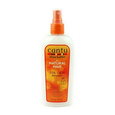 Abbildung von Cantu Coil Calm Detangler Entwirrungsspray, Shea, gelocktes Haar, 237 ml