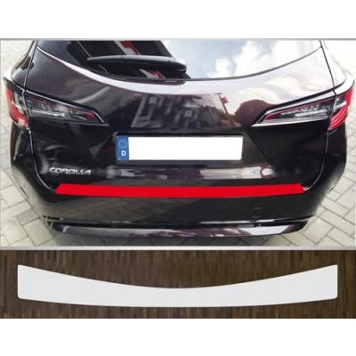 Abbildung von is tuning kompatibel mit Toyota Corolla Touring Sports ab 2019 Lackschutzfolie Ladekantenschutz transparent