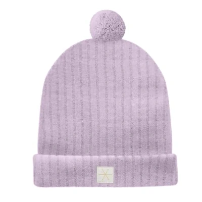 Abbildung von Pinokio warme Mütze Winter, 50% Cotton 45% Acrylic 5% Polyurethane, Lila, Mädchen, Gr 47 52(50)