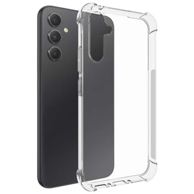 Abbildung von mtb more energy® Case Soft Armor kompatibel mit Samsung Galaxy A34 5G verstärkte Ecken Kameraschutz 1,5mm TPU Schutz Hülle Cover Handyhülle