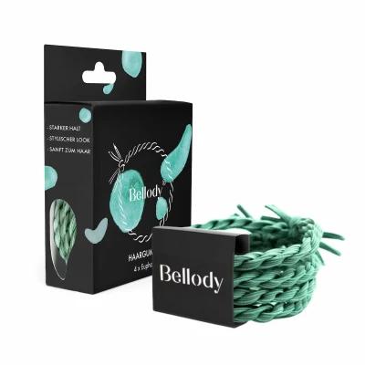 Abbildung von Bellody Haargummis Elastiek Euphoria Grün