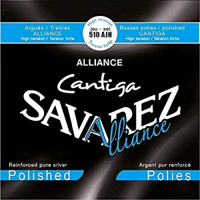 Abbildung von Savarez Saiten für Klassikgitarre Alliance Cantiga Satz geschliffen 510AJH