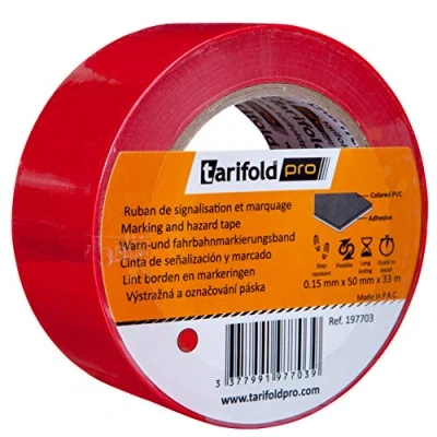 Abbildung von Tarifold Pro Bodenmarkierungsband 50mmx33m rot