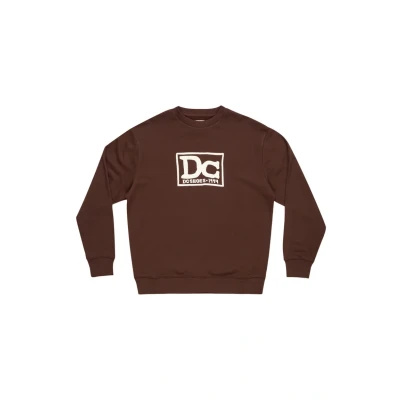 Abbildung von DC Shoes Pullover Sweatshirt, Herren, Größe: Large, Ctl coffee bean