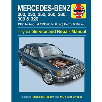 Abbildung von Mercedes Benz 124 Series Petrol &amp; Diesel (85 Aug 93) Haynes Repair Manual
