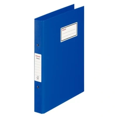 Abbildung von Esselte Premo Ringordner, A4 4RR, 40 mm Breit Rücken, FSC, Blau, 690500