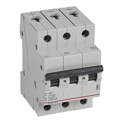 Abbildung von Automatsikring RX3 C 20A 3P, 3M, 6kA