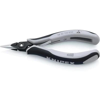 Abbildung von Knipex 34 52 130 ESD, Chrom Vanadium Stahl, Schwarz, Grau, 13 cm, 61 g