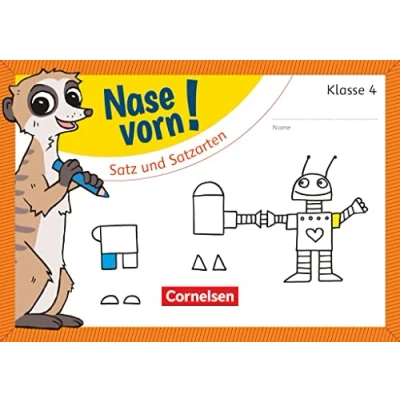 Abbildung von Nase vorn! Deutsch Übungshefte 4. Schuljahr: Satz und Satzarten Übungsheft
