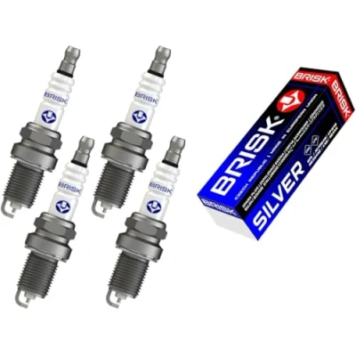 Abbildung von BRISK 1462 Zündkerze M14x1,25 SW: 16 mm VOLKSWAGEN: GOLF 5 Schrägheck, 4 6, AUDI: A3 Sportback, A4 B6 Avant