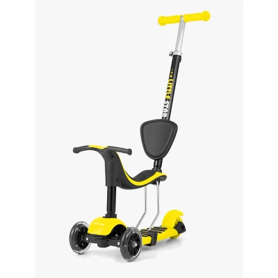 Abbildung von Milly Mally Little Star Rutschfahrzeug/Scooter 3 in 1, Gelb
