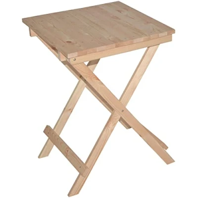 Abbildung von Froeschl Autozubehoer Holztisch Klapptisch Gartentisch Beistelltisch Campingtisch klappbar aus Kiefer 7001233