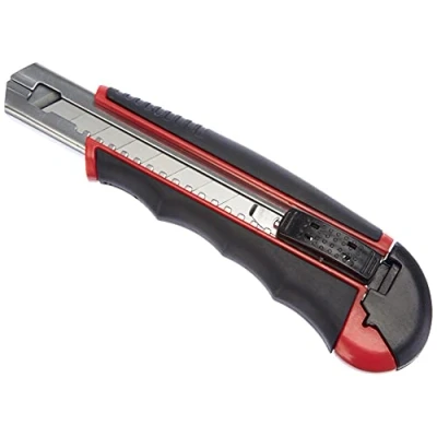 Abbildung von WEDO Profi Cutter Auto Load, Klinge: 18 mm, schwarz/rot, 78 418, 4003801792224, 1 Stück