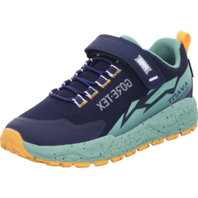 Abbildung von Primigi Sneaker low für Kinder, Größe: 31, Navy/verde Schuhe