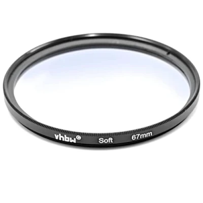 Abbildung von vhbw Weichzeichner Filter für Kameras, Digitalkameras, DSLR z.B. kompatibel mit Canon, Nikon, Olympus, Panasonic, Sony 67 mm