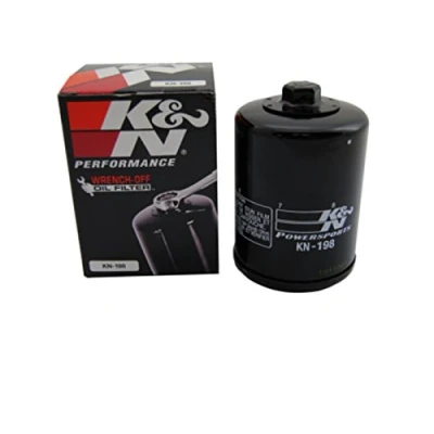 Abbildung von K&amp;N Ölfilter schwarz KN 198 für Polaris Victory
