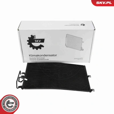 Abbildung von ESEN SKV 86SKV479 Klimakondensator ohne Trockner Aluminium 645mm OPEL: Vectra B Caravan, Limousine, CC