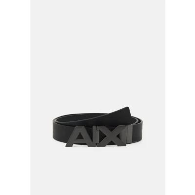 Abbildung von Armani Exchange Hinge BELT Gürtel, Herren, Größe: 90, Black/phantom