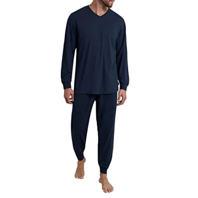 Abbildung von Ceceba 2TLG. SET LANG Pyjama, Herren, Größe: Small, Blau