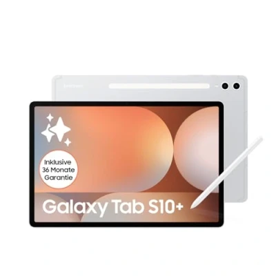 Abbildung von Samsung Galaxy Tab S10+ AI Tablet, Android 12 GB RAM, 512 Speicher, AMOLED Display, Antireflexionsbeschichtung, Inkl. S Pen, 5G , Moonstone Gray, 36 Monate Herstellergarantie
