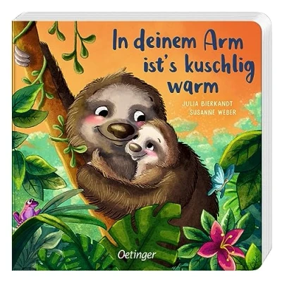 Abbildung von in deinem Arm ist&#039;s kuschlig warm: Mit Verwandlungsseiten zum Entdecken. Süßes Bilderbuch über die besondere Bindung zwischen Eltern und ihren Kindern der Tierwelt Vorlesen ab 2 Jahren