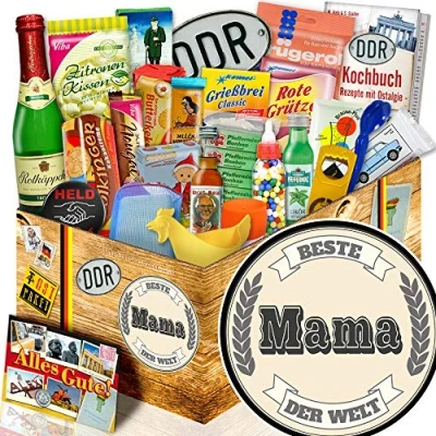 Abbildung von Beste Mama/Geschenkset Ostpaket 24tlg. / mit Buch Marken der DDR