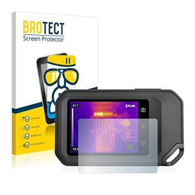 Abbildung von BROTECT Schutzglas für Flir C5 Schutzfolie Panzer Folie Glas [Extrem Kratzfest 9H, Anti Fingerprint, Ultra Transparent]