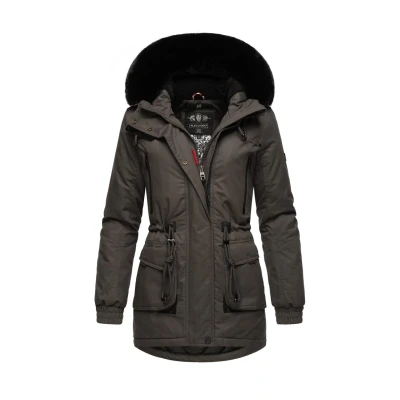 Abbildung von Navahoo Olessaa Wintermantel, Damen, Größe: XS, Dark grey