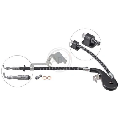 Abbildung von A.B.S. SL 5739 Bremsschläuche 780 INN M10x 1.0 PEUGEOT: 407 SW, Limousine, CITROËN: C6 Limousine