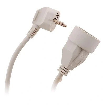Abbildung von Prolongateur 16A 2P+T HO5VV F 3G1,5mm² Blanc 3m
