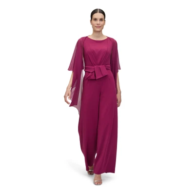 Abbildung von Vera Mont Multifunktionstuch &quot;Vera Damen Chiffonstola mit Volant&quot;, Nahtführung